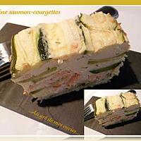 recette Terrine saumon-courgettes