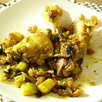 recette colombo de poulet