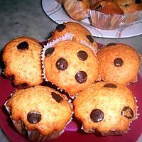 recette mini gateaux au yaourt et pépites de chocolat