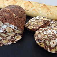 recette Saucisson au chocolat michalak