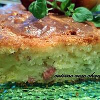 recette cake aux lardons et roquefort