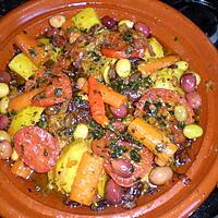 recette tajine boeuf ,légumes