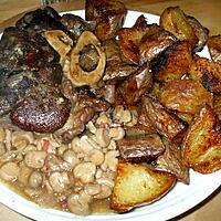 recette "Gîte de boeuf aux champignons...."