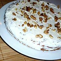 recette Carrot cake aux noisettes