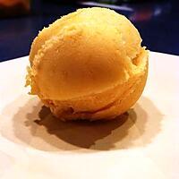 recette Sorbet à la mangue