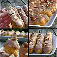 recette Eclairs pralinés