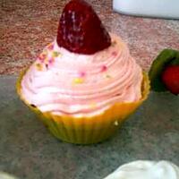 recette Cupcakes à la fraise