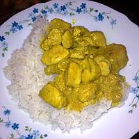 recette curry aigre doux de poulet