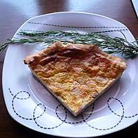 recette Quiche pétoncles/surimi