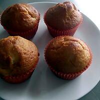 recette Muffins aux pêches à ma facon, simple et facile !