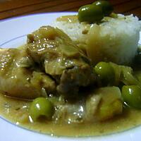 recette Poulet Yassa aux olives