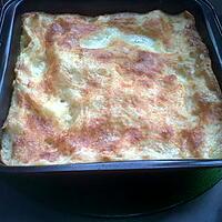 recette LASAGNE AU SAUMON ET PARMESAN