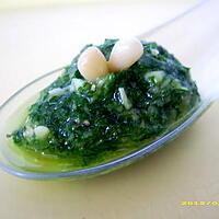 recette pesto de roquette