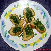 recette Garlic bread