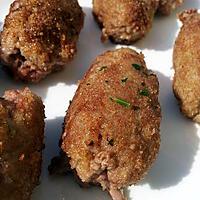 recette Croquettes de boeuf à la milanaise