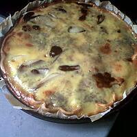 recette tarte poire-chocolat à tomber