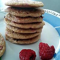 recette Galettes de framboises diététique