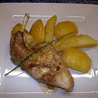 recette lapin aux deux pommes