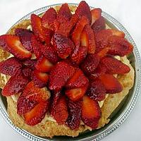 recette tarte aux fraises