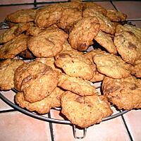 recette Cookies chocolat blanc et pralinoise