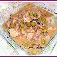 recette Sauté de veau aux olives vertes