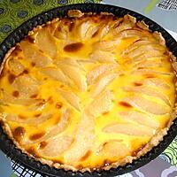 recette tarte aux poires