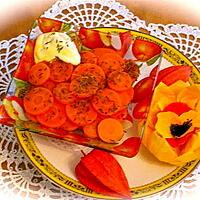 recette CAROTTES AU THE A L'ORANGE ET AU CUMIN.