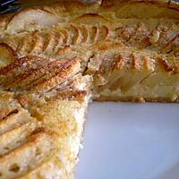 recette Tarte normande amandes et cannelle