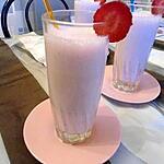 recette SMOOTHIE BANANE ET FRAISE