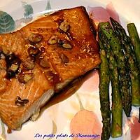 recette Filet de saumon laqué à l'érable