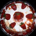 recette BLANC-MANGER ET SA COMPOTE DE RHUBARBE ET FRAISE