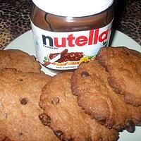 recette " Cookies au nutella de Ma Choupette"...