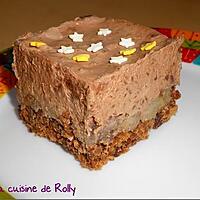 recette Cheesecake chocolat, banane, cookies sans cuisson