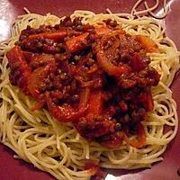 recette spaghetti a la sauce tomate