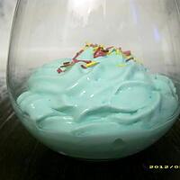 recette la chantilly des schtroumpfs et schtroumfettes