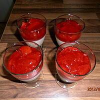 recette panna cotta à la cardamome et sa compote de fraises (recette de technomadgirl)