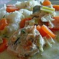 recette Blanquette de saumon