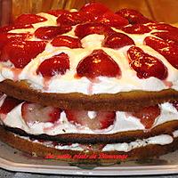 recette Shortcake aux fraises