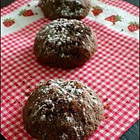 recette Boules sablées au chocolat