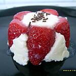recette mon château de fraises sous la neige