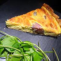 recette tarte aux échalotes façon Julie Andrieu