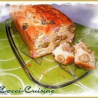 recette Cake aux olives et lardons