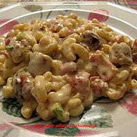 recette Macaroni aux 2 fromages et aux 2 viandes