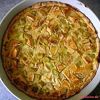 recette Tarte rhubarbe-pomme