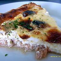 recette tarte au thon