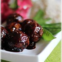 recette Boulettes teriyaki