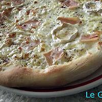 recette Pizza Chèvre Miel de Thym