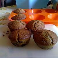 recette Muffins Brun Moelleux aux Pépites de Chocolat !!!