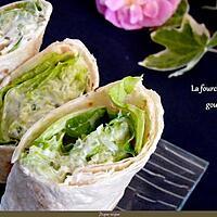 recette Wraps végétarien