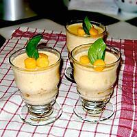 recette Panna cotta melon